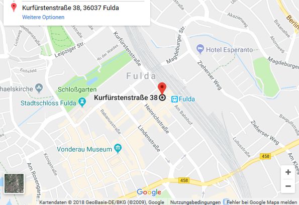 Fahrschule Mihm Fulda Anfahrt Karte